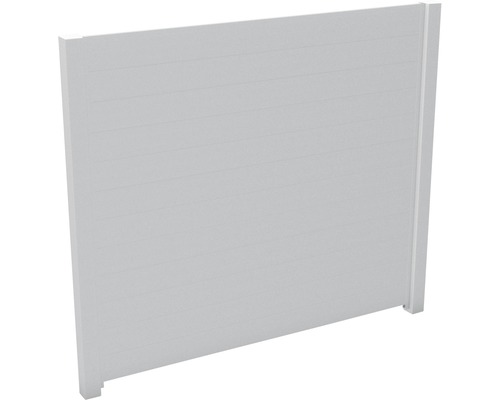 Élément de clôture aluminium Telesto (alu pur) 180x180 cm blanc