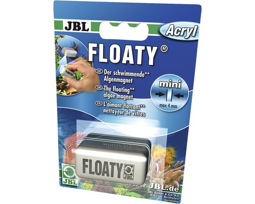 Lave-vitre Floaty JBL aimant flottant nettoyeur d'algues taille S JBL Float Aimant anti-algues Mini pour aquariums