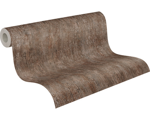 Tapetenrolle mit Holzmaserung