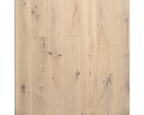 Plancher modulaire massif 21.0 chêne mat noble huilé effet brut