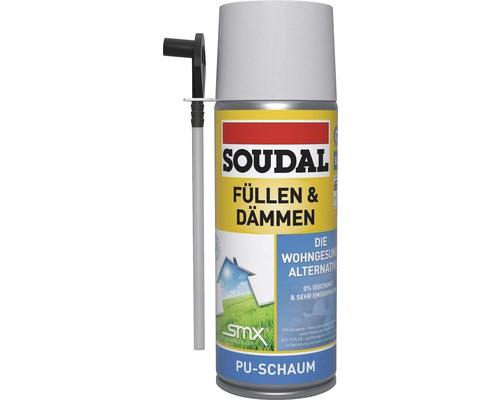 Mousse isolante / Mousse de remplissage Soudal monocomposant SMX B2 blanc 300 m