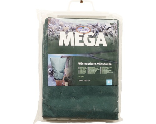 Winterschutzvlieshaube Mega, Größe 180x120 cm, verpackt