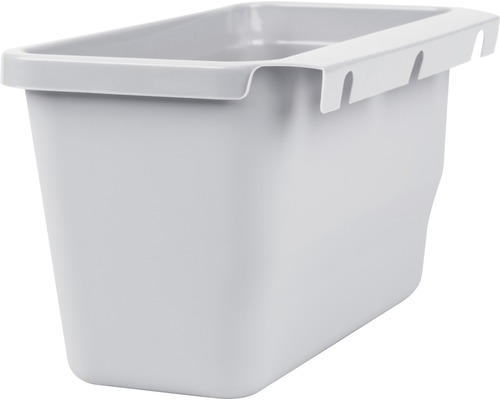 Boîte en plastique avec dispositif d''accrochage