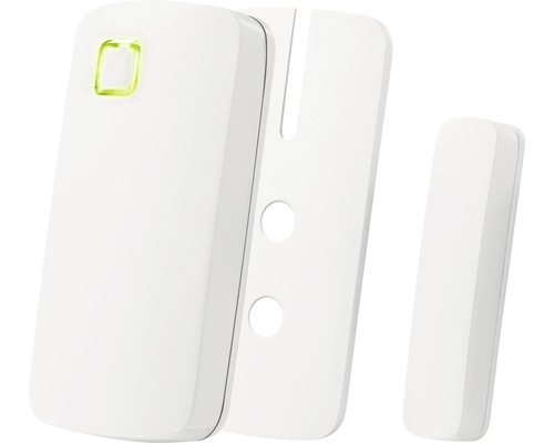 Weißer Fenster- und Türkontakt für Alarmanlagen