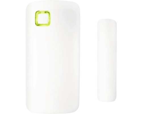 Weißer Tür- und Fensterkontakt für die Hausautomatisierung