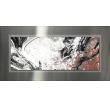 Œuvre d''art abstraite avec cadre