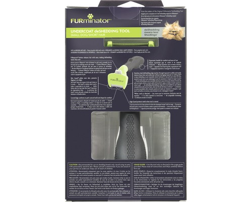 FURminator outil de désherbage pour sous-poil pour petits chiens et poils courts