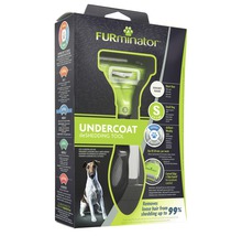 FURminator Brosse pour sous-poils pour petits chiens à poils courts en emballage