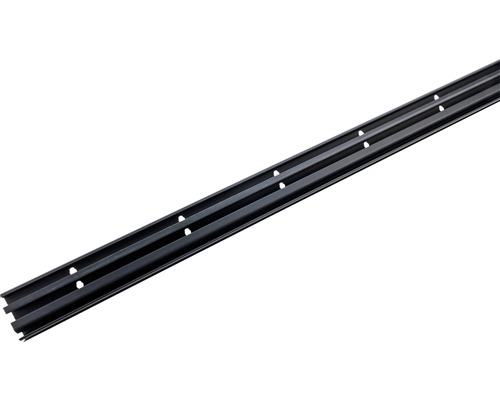 Plinthe Passe-Câble partie inférieure Hager 20x55 mm 2m noir