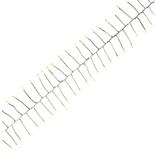 Lichterkette mit feinen Strängen und warmweißen LED-Lichtern