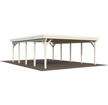 Carport double Palmako Karl 40,6 m² 600 x 762 cm apprêt par immersion