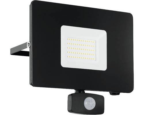 Projecteur extérieur LED à capteur 53W 5800 lm 5000 K blanc neutre Faeso noir H 200 mm IP44