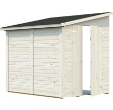 Abri de jardin Palmako Mia 3,6 m² avec plancher 244 x 178 cm naturel
