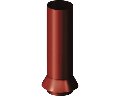 Raccord de canalisation PRECIT pour tuyau de descente acier rond brun chocolat RAL 8017 DN 87 mm 400 mm