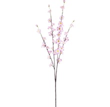 Perzit branche fleurie H 96 cm rose