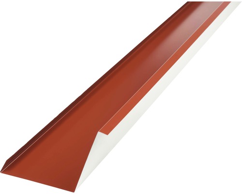 Noue pour tuile métallique PRECIT rouge oxyde RAL 3009 1000 x 100 x 115 mm