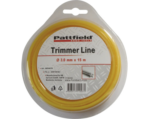 Fil de coupe Nylon Pattfield, 3.0mm, 15m