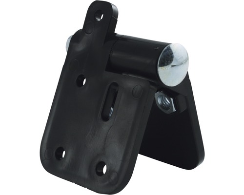 Charnière de porte noire pour le bricolage