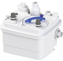 Station de relevage des eaux usées en blanc