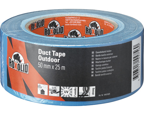 Bande textile ROXOLID Duct Tape Outdoor 50 mm x 25 m