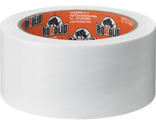 Eine Rolle weißes Klebeband