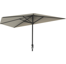 Parasol rectangulaire avec mât central pour l''extérieur