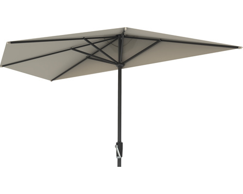 Parasol rectangulaire avec mât central pour l''extérieur