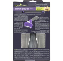 FURminator Undercoat Deshedding Tool pour chats moyens/grands à poils courts
