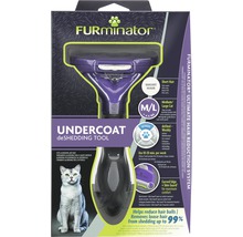 FURminator Undercoat deShedding Tool pour chats moyens et grands à poils courts