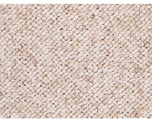 Detailansicht eines Teppichs mit geflochtener Textur