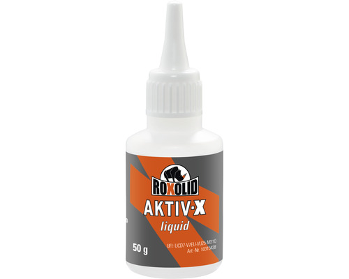 Flacon de colle liquide Roxolid Aktiv-X 50 grammes