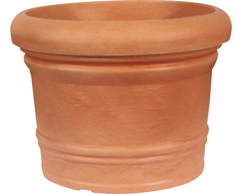 Pflanzkübel geli Palermo Kunststoff Ø 70 H 52 cm terracotta Blumentopf aus Terrakotta