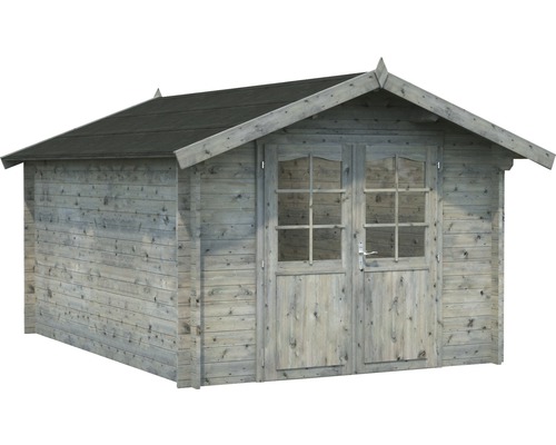 Gartenhaus aus Holz mit Doppeltür