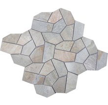 Tapis de mosaïque en pierre naturelle pour l''intérieur et l''extérieur