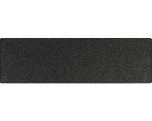 Paillasson anti-dérapant, autocollant, noir 50x15 cm