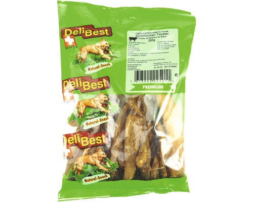 Hundesnack Delibest Beef Sehnen Twyster 250 g