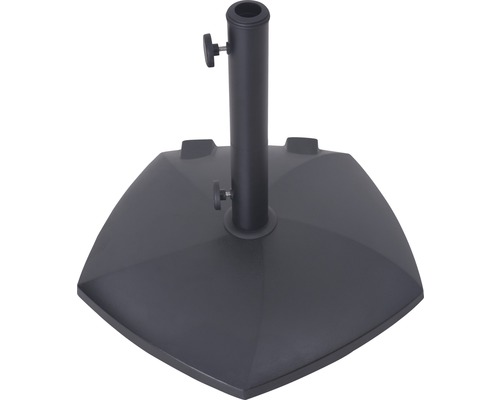 Quadratischer Sonnenschirmständer aus Kunststoff