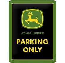 Plaque en tôle John D. Parking 15x20 cm-thumb-0