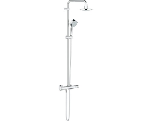 Colonne de douche avec thermostat GROHE New Tempesta Cosmopolitan System 160 chrome 27922000