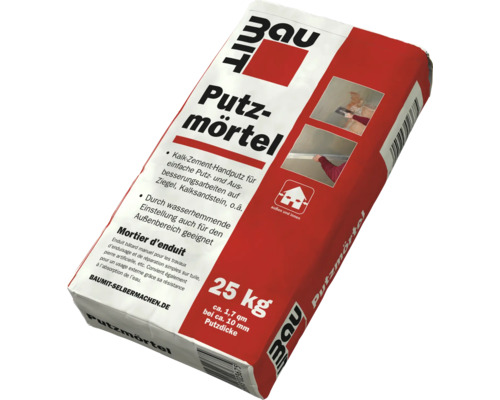 Mortier d'enduit Baumit 25 kg