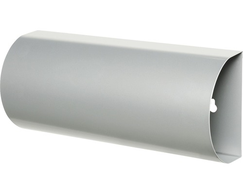 Porte-journaux MEFA en acier revêtu par poudre lxhxp 350/152/97 mm 88 aluminium blanc RAL 9006