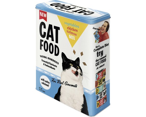 Vorratsdose XL Cat Food 4 l 8x19x26 cm