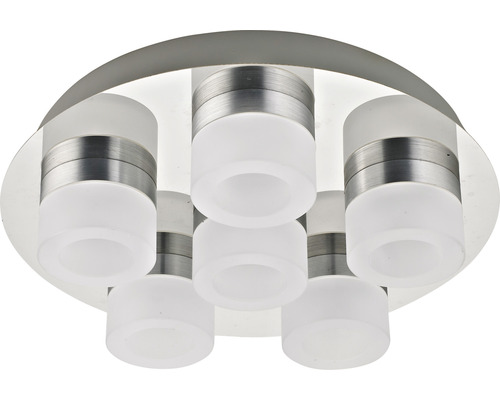 Runde Deckenleuchte mit mehreren Lichtquellen