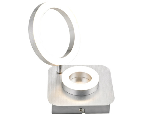 Applique murale LED circulaire en métal