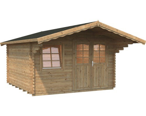 Holz Gartenhaus mit Fenster und Doppeltür