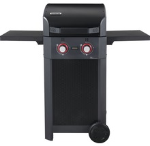 Barbecue électrique Tenneker Carbon E-Grill 122 x 58,8 x 112,4 cm avec 2300 watts, grille de barbecue en fonte 2 circuits de chauffage, affichage numérique de la température, grille de maintien en température-thumb-2