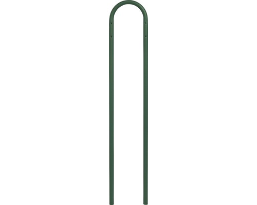 MEFA Ständer 22 Stahl pulverbeschichtet BxHxT 390/1210/50 mm Moosgrün RAL 6005 U-förmiger Fahrradständer aus Metall