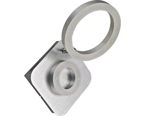 Applique murale moderne avec deux éléments lumineux annulaires