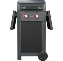 Barbecue électrique Tenneker Carbon E-Grill 122 x 58,8 x 112,4 cm avec 2300 watts, grille de barbecue en fonte 2 circuits de chauffage, affichage numérique de la température, grille de maintien en température-thumb-6
