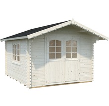 Gartenhaus Palmako Sally 10,2 m² inkl. Fußboden und Vordach 362 x 440 cm tauchgrundiert